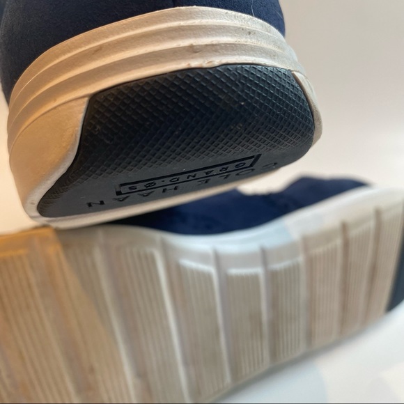 Cole Haan | ZERØGRAND Wingtip Oxford in Blazer Blue - Picture 7 of 9